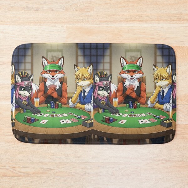 Item preview, Foxy Poker Night designed and sold by FoxVibes.