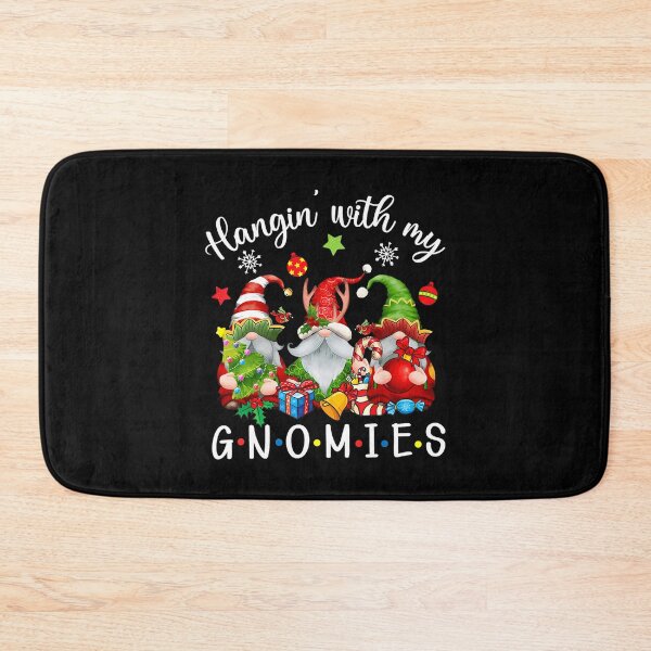 Item preview, Vintage Holiday With Quote Funny Happy My Hangin Gnomies designed and sold by Rackaam777Art.