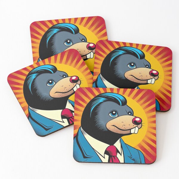 Item preview, cute mole designed and sold by Dogandesighn.