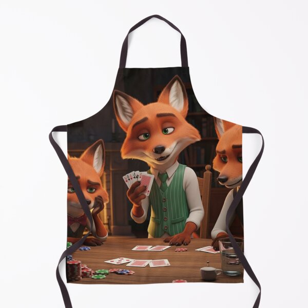 Item preview, The Fox's Winning Hand designed and sold by FoxVibes.