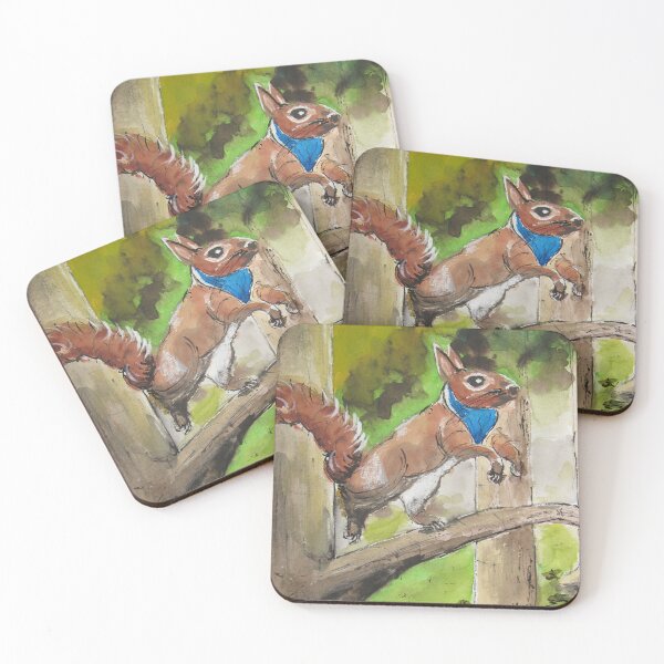 Item preview, Motif from the children's book series "The Adventures of the Little Squirrel" designed and sold by cp-art.art.