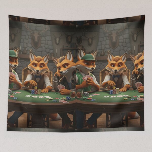 Item preview, A Den of Witty Wagers designed and sold by FoxVibes.