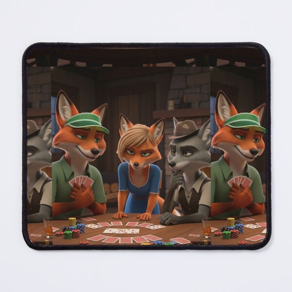 Item preview, Woodland Critters Poker Night designed and sold by FoxVibes.