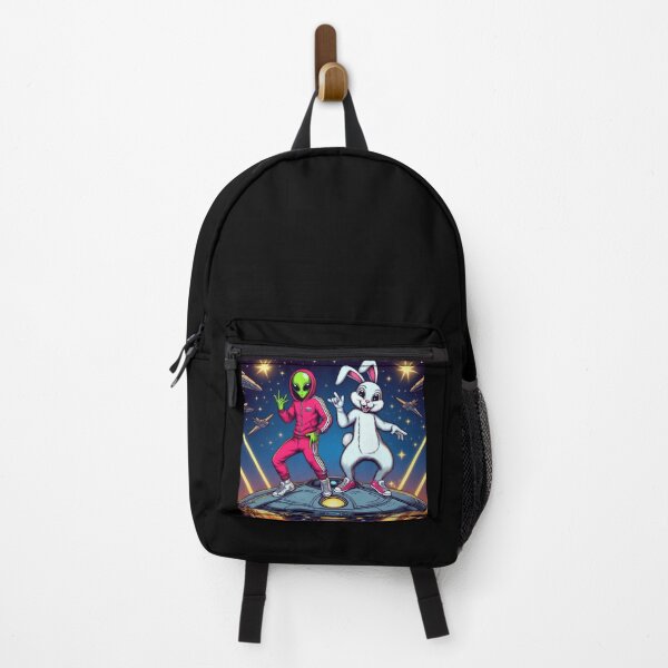 Item preview, white rabbit and alien rap loving designed and sold by Dogandesighn.
