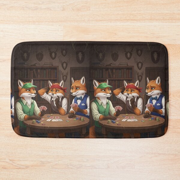Item preview, Foxy Poker Night designed and sold by FoxVibes.