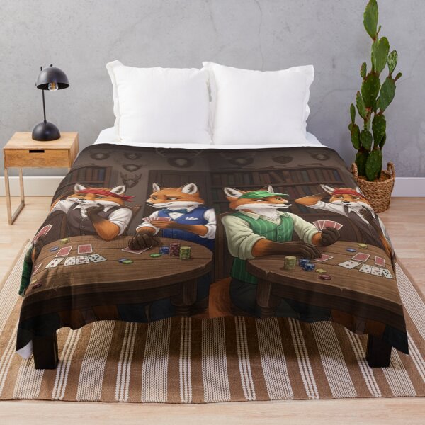 Item preview, Foxy Poker Night designed and sold by FoxVibes.
