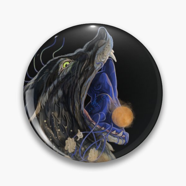Item preview, Wolf Woman Blue People, Painting designed and sold by AK-Hevonen.