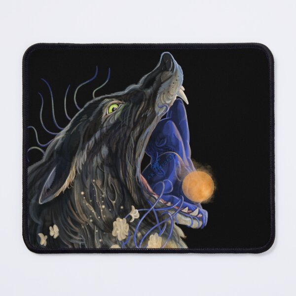 Item preview, Wolf Woman Blue People, Painting designed and sold by AK-Hevonen.