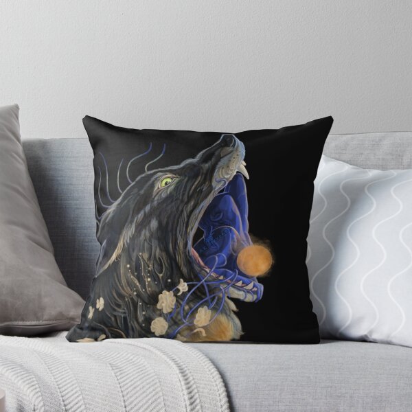 Item preview, Wolf Woman Blue People, Painting designed and sold by AK-Hevonen.
