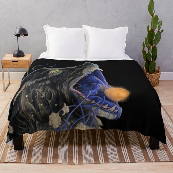 Item preview, Wolf Woman Blue People, Painting designed and sold by AK-Hevonen.