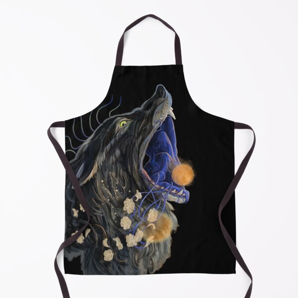 Item preview, Wolf Woman Blue People, Painting designed and sold by AK-Hevonen.