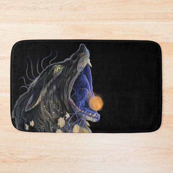 Item preview, Wolf Woman Blue People, Painting designed and sold by AK-Hevonen.