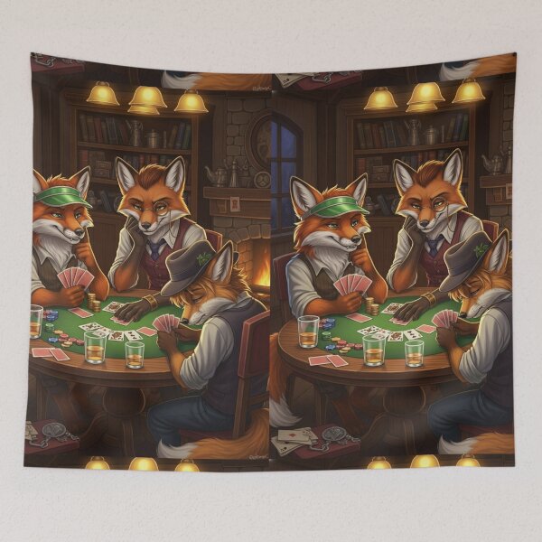 Item preview, Foxes' Card Game Night designed and sold by FoxVibes.