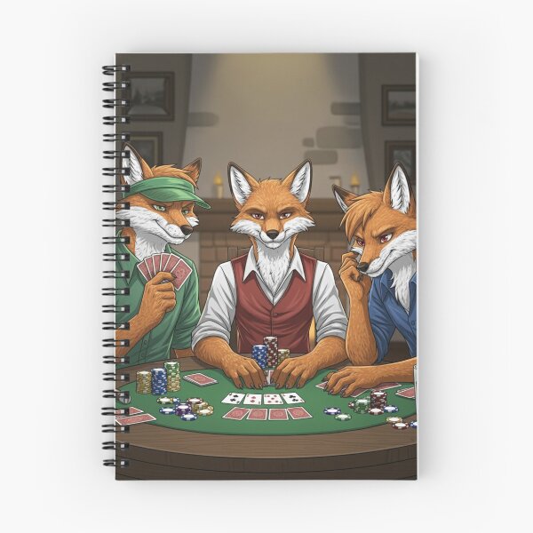 Item preview, Poker Face Foxes designed and sold by FoxVibes.