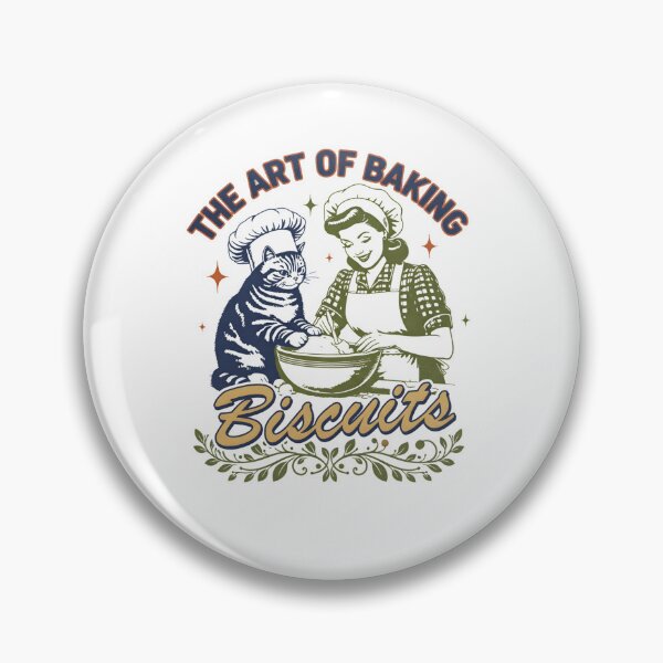Item preview, Funny Cat, Vintage Baking, Retro Kitchen Humor, Cat Kneading, Cat Mom Gift, Unisex Cooking, Retro Cat Lover Gift designed and sold by DesignDenDo ⭐⭐⭐⭐⭐.