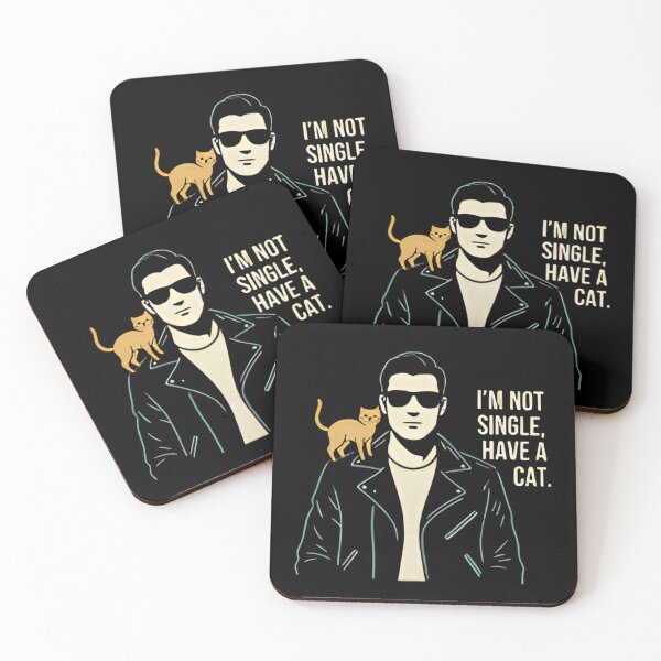 Item preview, I'm Not Single, I Have A Cat | Funny Cat Daddy Humor designed and sold by Sitred123.
