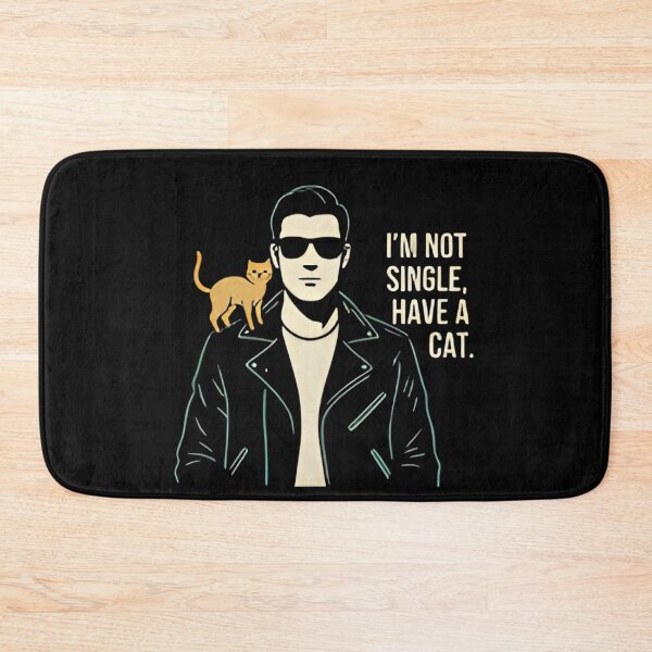 Item preview, I'm Not Single, I Have A Cat | Funny Cat Daddy Humor designed and sold by Sitred123.