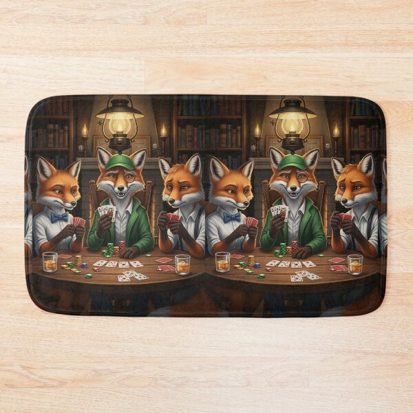 Item preview, The Fox's Winning Hand designed and sold by FoxVibes.