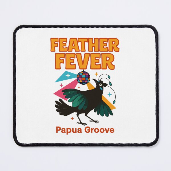 Item preview, Feather Fever – Western Parotia Papua Groove Design designed and sold by WildlifeInc.