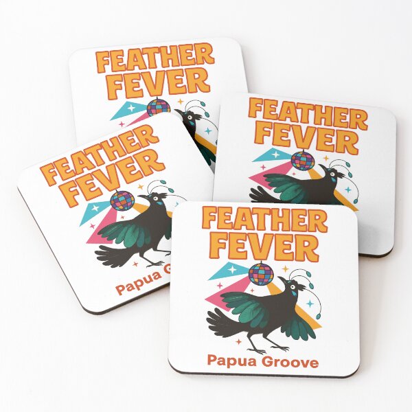 Item preview, Feather Fever – Western Parotia Papua Groove Design designed and sold by WildlifeInc.