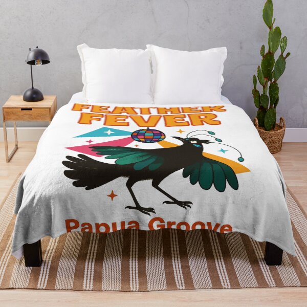 Item preview, Feather Fever – Western Parotia Papua Groove Design designed and sold by WildlifeInc.