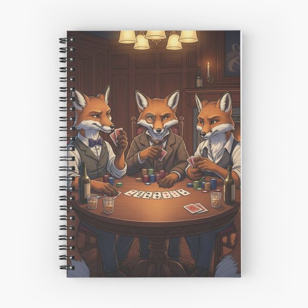 Item preview, Foxes' Grand Poker Night designed and sold by FoxVibes.