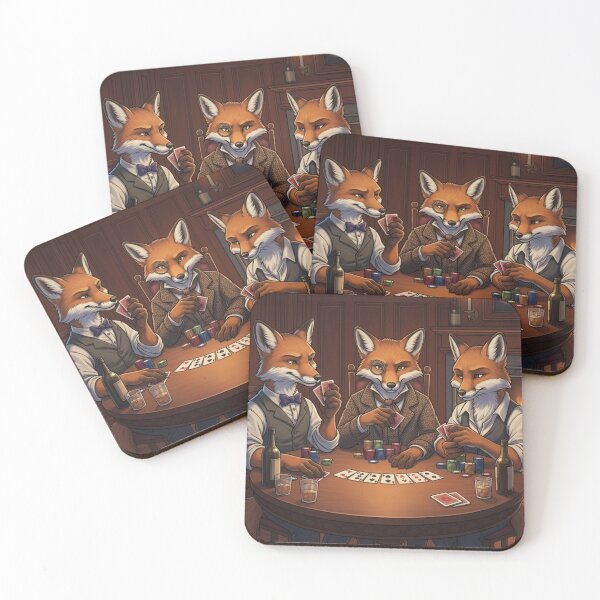 Item preview, Foxes' Grand Poker Night designed and sold by FoxVibes.