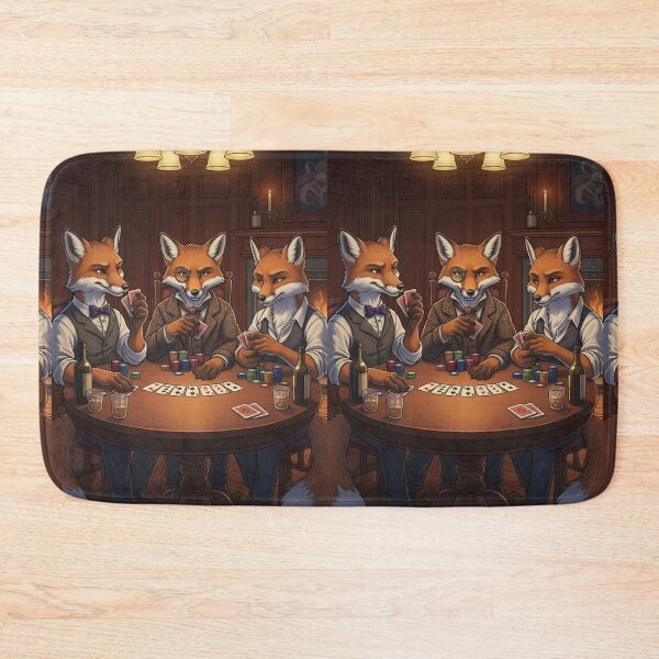 Item preview, Foxes' Grand Poker Night designed and sold by FoxVibes.