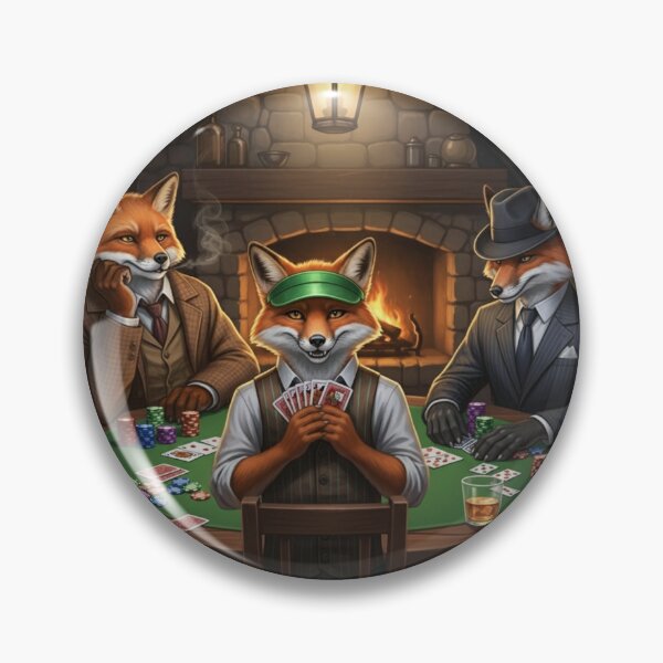 Item preview, The Fox Den Poker designed and sold by FoxVibes.