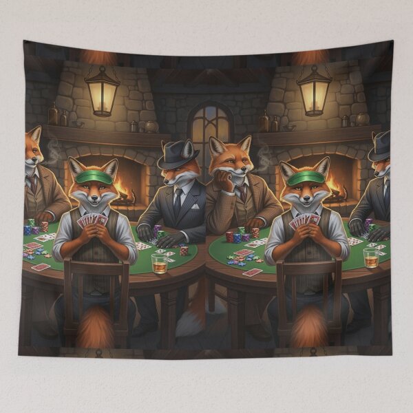 Item preview, The Fox Den Poker designed and sold by FoxVibes.