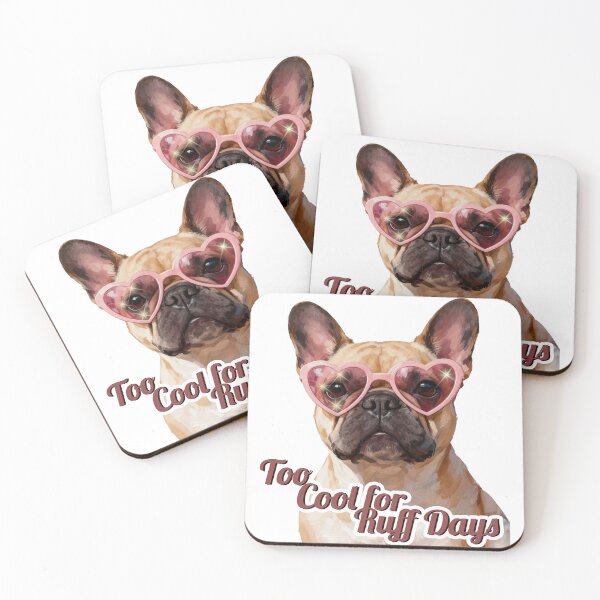 Item preview, Dog lover gift  Too cool for ruff days  designed and sold by TheCalmEdit.