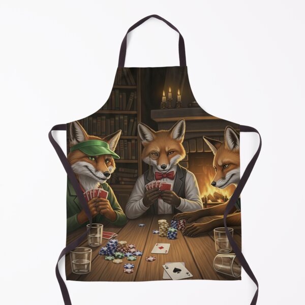 Item preview, Anthro Fox Poker Night designed and sold by FoxVibes.
