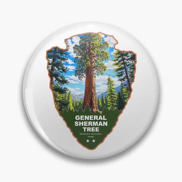 Item preview, General Sherman Tree Sequoia National Park Arrowhead designed and sold by Esskay Designs.