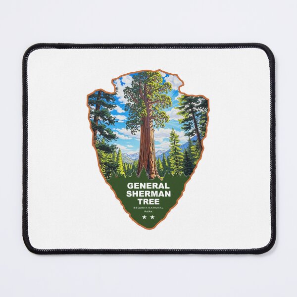 Item preview, General Sherman Tree Sequoia National Park Arrowhead designed and sold by Esskay Designs.