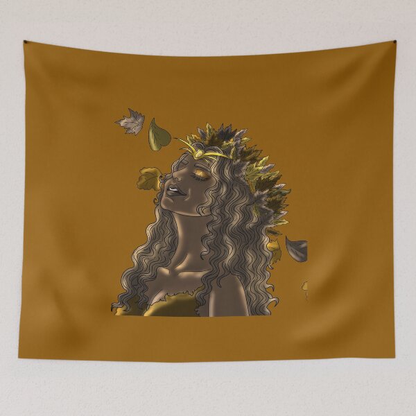 Item preview, Autumn Queen – Semi-Realistic Fantasy Portrait designed and sold by Crack-in-Colors.
