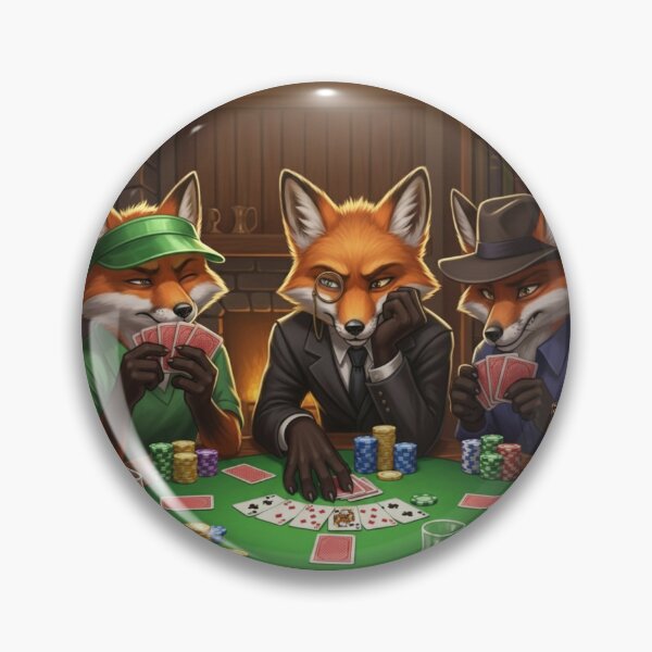 Item preview, Foxy Poker Night Rendezvous designed and sold by FoxVibes.