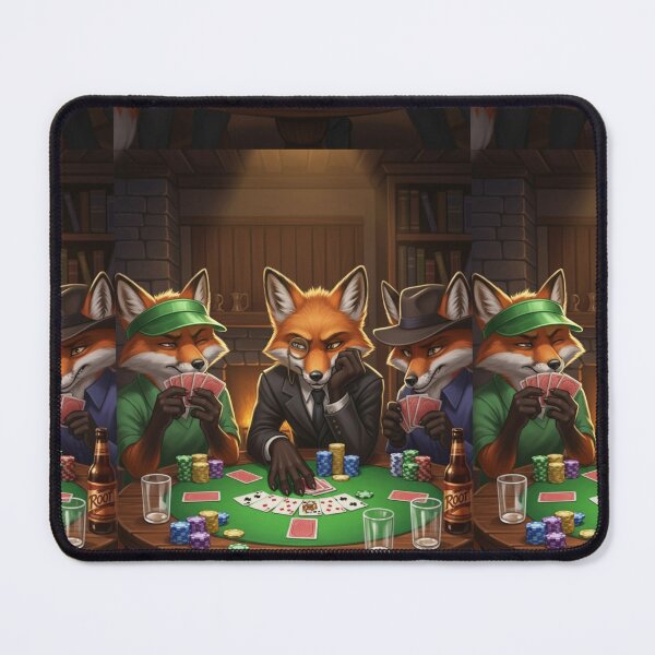 Item preview, Foxy Poker Night Rendezvous designed and sold by FoxVibes.