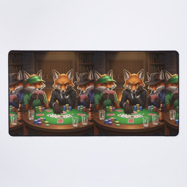 Item preview, Foxy Poker Night Rendezvous designed and sold by FoxVibes.