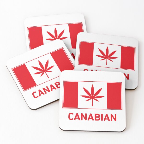 Item preview, Canabian (Canada Weed Flag / Cannabis / Canaba / Red designed and sold by MrFaulbaum.