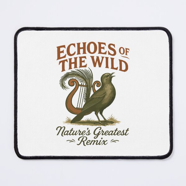 Item preview, Echoes of the Wild – Lyrebird Melody designed and sold by WildlifeInc.