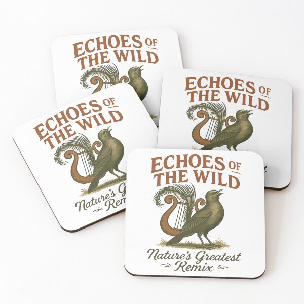 Item preview, Echoes of the Wild – Lyrebird Melody designed and sold by WildlifeInc.