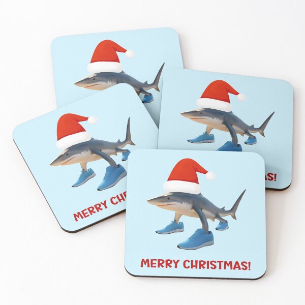 Item preview, Merry Xmas Tralalero Tralala – Funny Santa Shark Christmas Meme designed and sold by EmeraldeaArt.