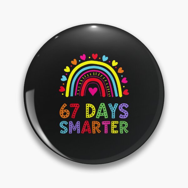 Item preview, 67 Days Smarter Rainbow 67Th Day Of School Boy Girls designed and sold by diyoor.