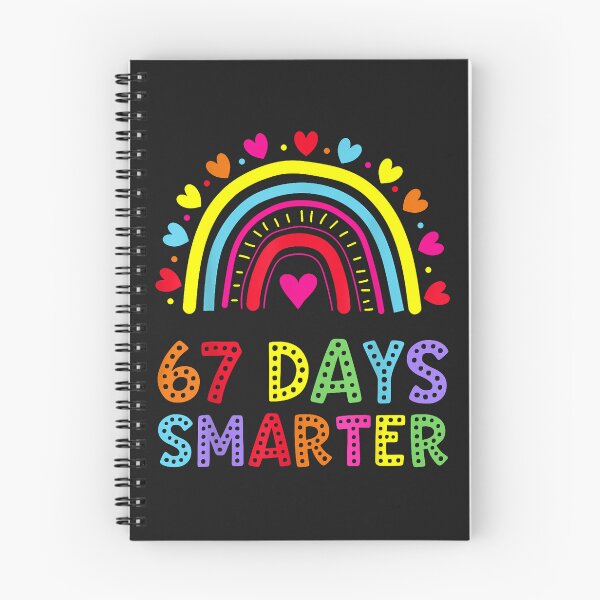 Item preview, 67 Days Smarter Rainbow 67Th Day Of School Boy Girls designed and sold by diyoor.