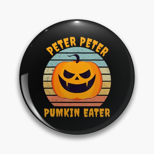 Item preview, Peter Happy Pumpkin Retro Eater Peter Day Halloween designed and sold by RobertGonzano.