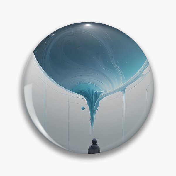 Item preview,  Oceanic Visions - Abstract Liquid Sphere Contemplative Art designed and sold by Cine8.