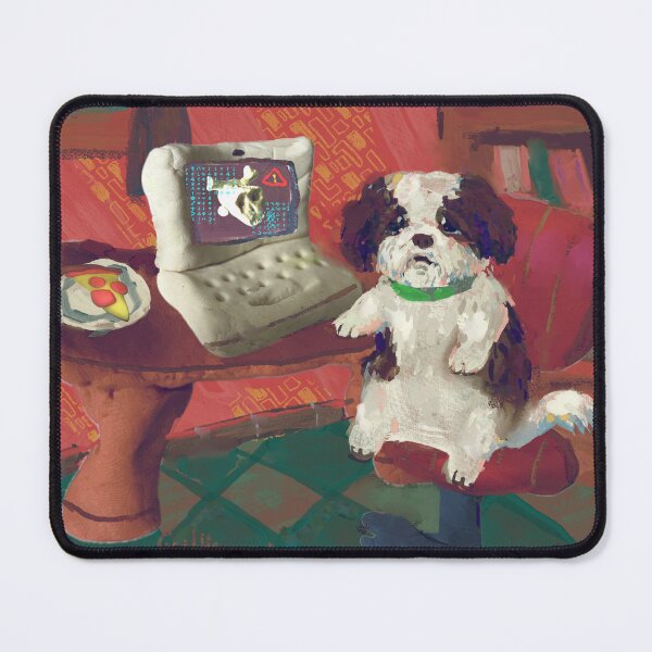 Item preview, Shih Tzu has all his social media accounts hacked after downloading a pirated app. designed and sold by guilhernunes.