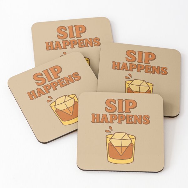Item preview, Sip Happens designed and sold by MoodDept.