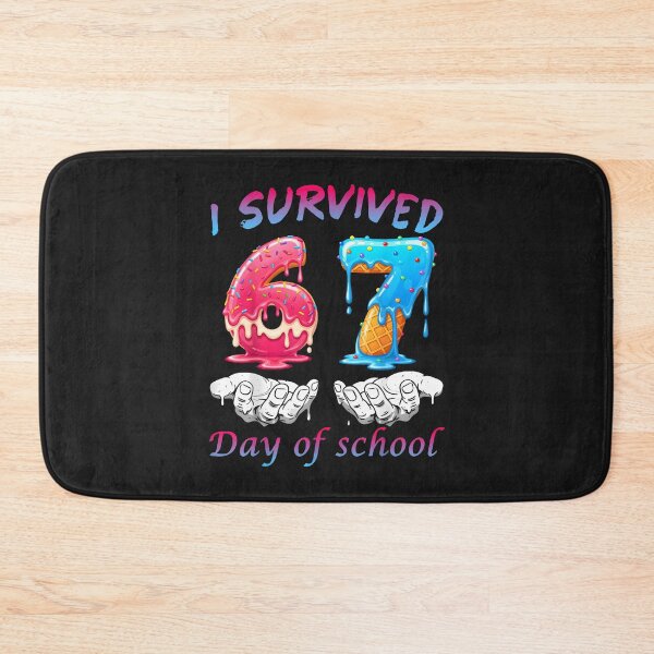 Item preview, I Survived 67 Days Of School Funny Six Seven 6 7 Meme Z Gen designed and sold by diyoor.