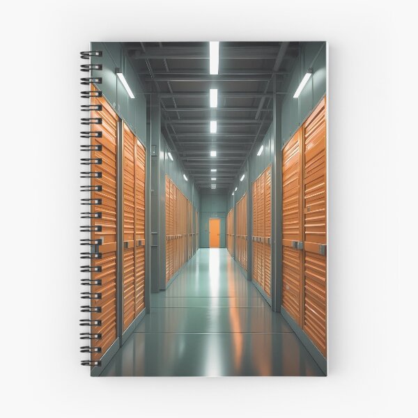 Item preview, Temporal Paradox - Industrial Warehouse Minimalist Art designed and sold by Cine8.